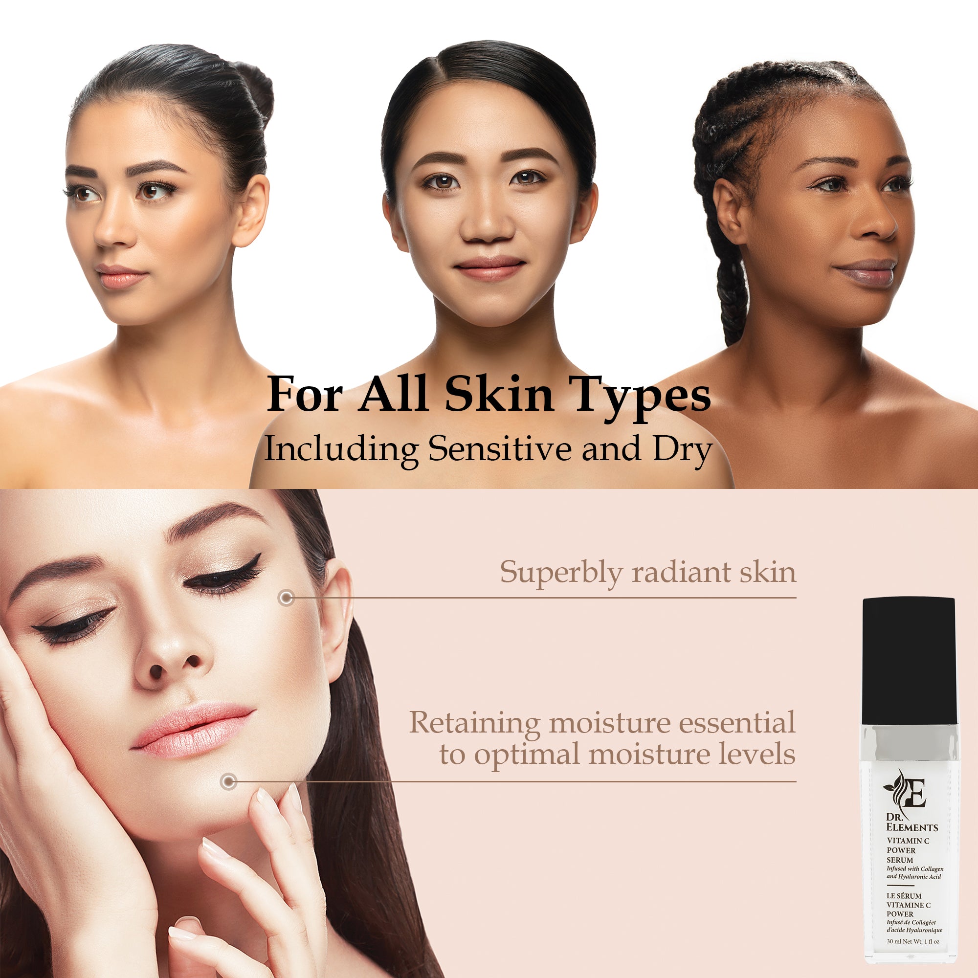 Vitamin C Power Serum (Infused with Collagen and Hyaluronic Acid)