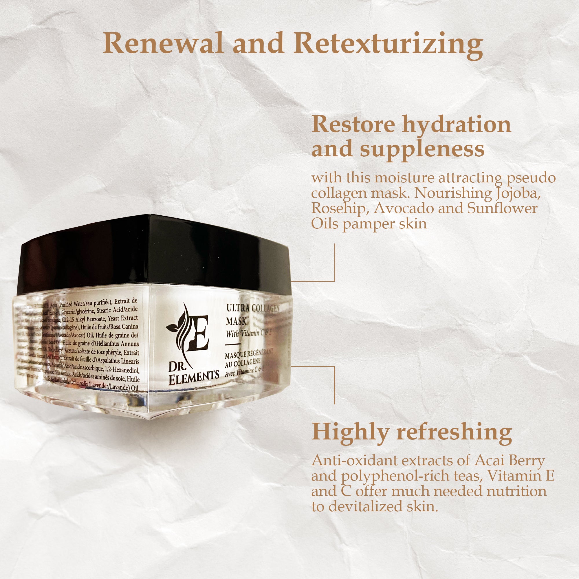Ultra Collagen Mask (with Vitamin C & E)